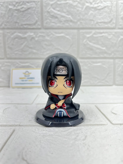 Itachi Uchiha Chibi PVC Figure | Naruto Shippuden Akatsuki Mini Collectible Statue