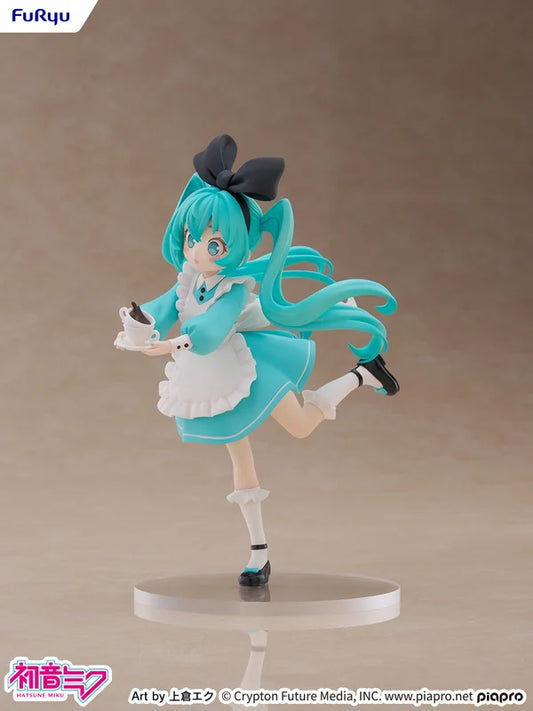 Hatsune Miku Maid Figure – 20cm PVC Vocaloid Anime Collectible with Display Base