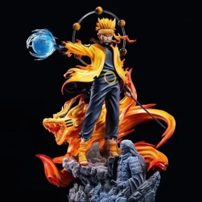 Naruto Uzumaki Kurama Statue – Nine-Tails Chakra Diorama
