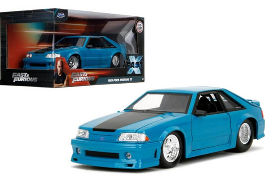 Jada Toys Fast & Furious Jakob Toretto 1989 Ford Mustang GT 1:24 Die-Cast Model Car