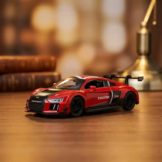 CCA Audi R8 LMS 1:24 Die-Cast Model Car – Red GT3 Racing Collectible