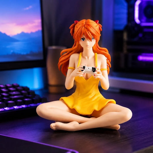 Nami One Piece Figure – 15cm PVC Yellow Dress Seated Anime Collectible