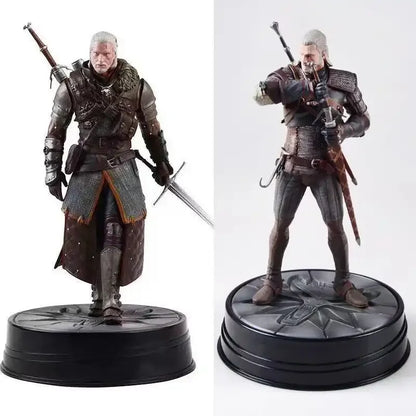 Geralt of Rivia The Witcher 3: Wild Hunt 24cm PVC Figure Statue – Sword Pose Collectible