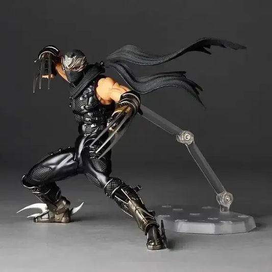 Ryu Hayabusa 16cm Action Figure – Ninja Gaiden PVC Collectible with Interchangeable Weapons