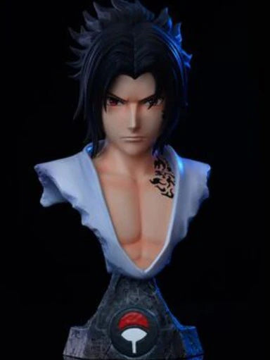 Sasuke Uchiha Bust Figure – Naruto Shippuden Premium PVC Collectible Display Statue