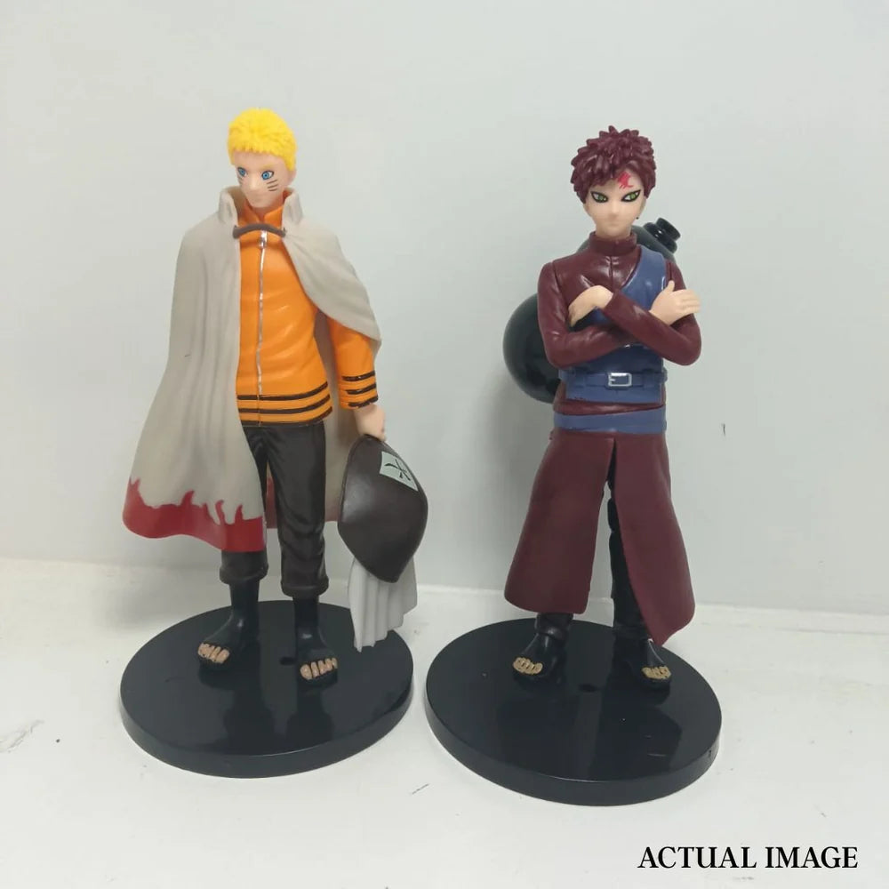 Naruto Shippuden 6-Piece PVC Figure Set – Naruto, Sasuke, Minato, Gaara, Deidara & Sage of Six Paths