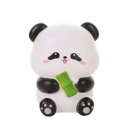 Mini Panda LED Night Lamp – Cute Kawaii Plastic Panda Light with Bamboo for Bedroom & Kids Room