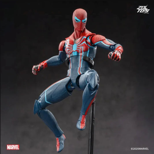 ZD Toys Marvel Spider-Man Velocity Suit 7-Inch Action Figure – 1:10 Scale Collectible