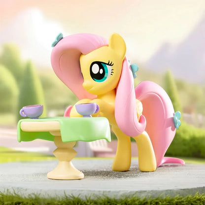 Fluttershy 9-Piece Mini Figure Set – My Little Pony Collectible PVC Display Figures