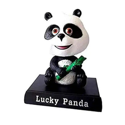 Po Kung Fu Panda Figure with Bamboo – Seated Panda Collectible Display