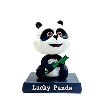 Po Kung Fu Panda Figure with Bamboo – Seated Panda Collectible Display
