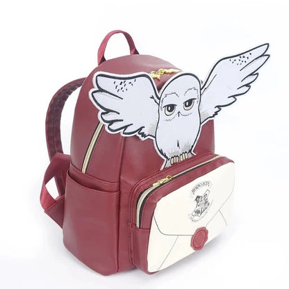 Harry Potter Hedwig Wings Backpack – Hogwarts Letter Owl School Bag