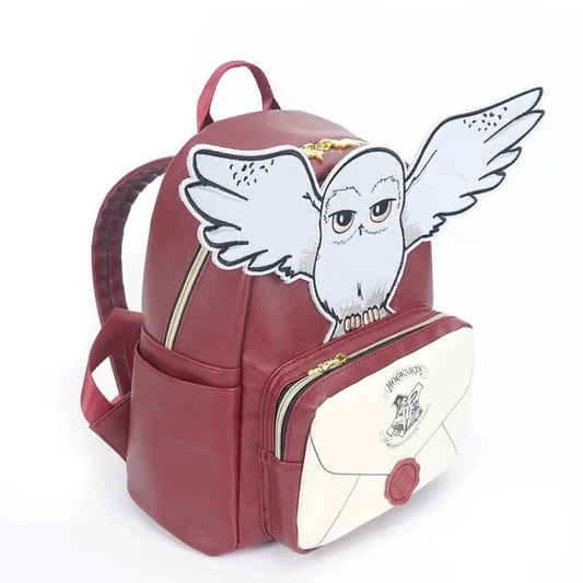Harry Potter Hedwig Wings Backpack – Hogwarts Letter Owl School Bag
