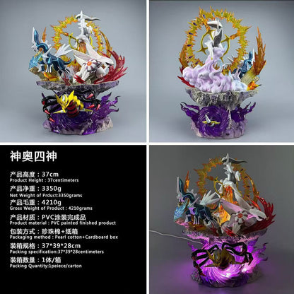 Pokémon Creation Trio & Giratina LED Diorama