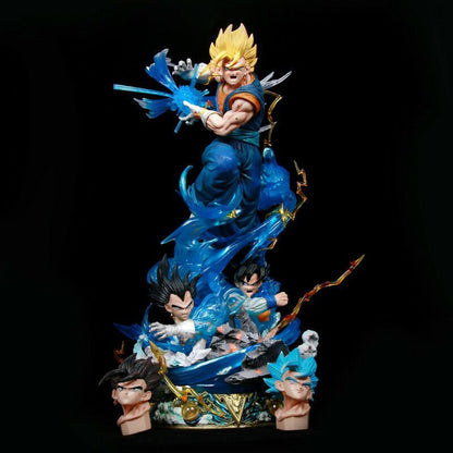 Vegito Ultimate Kamehameha LED Statue