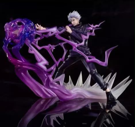 Jujutsu Kaisen Gojo Satoru Hollow Purple Statue – Purple Cursed Energy Effect Figure