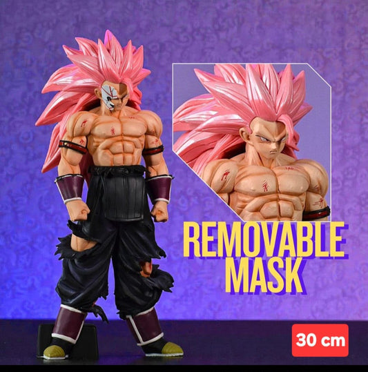 Dragon Ball Goku Black Super Saiyan 3 Figure – 30cm PVC Statue with Removable Mask