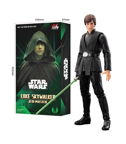 ZD Toys Luke Skywalker Jedi Master 1:10 Scale Action Figure – Star Wars