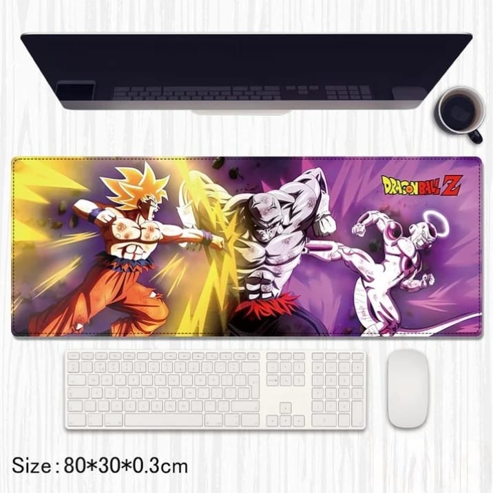 Dragon Ball Z XL Gaming Mouse Pad – Goku vs Jiren & Frieza 80×30cm Extended Non-Slip Desk Mat