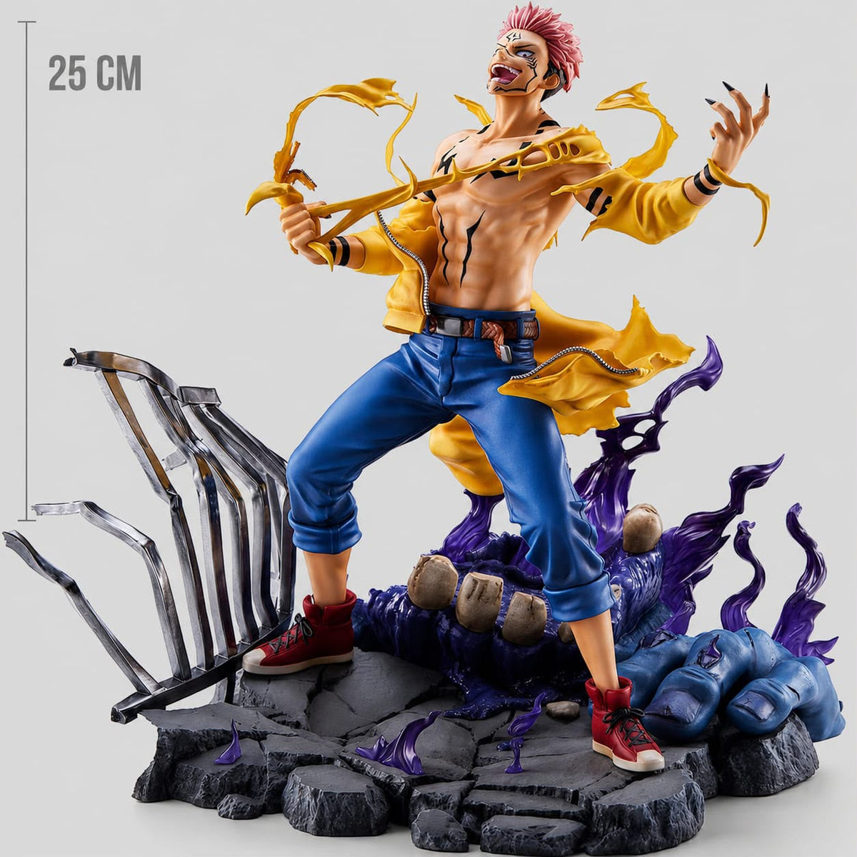 Jujutsu Kaisen Ryomen Sukuna 1/7 Scale Statue – SHIBUYA SCRAMBLE FIGURE 25cm