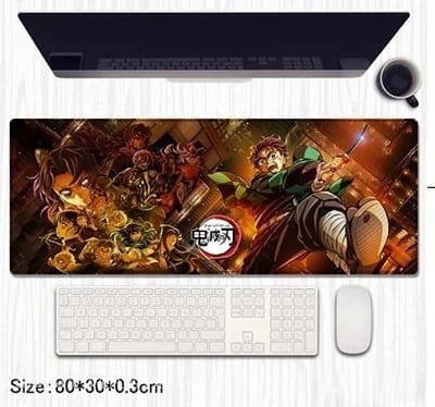 Demon Slayer Tanjiro Kamado Extended Gaming Desk Mat 80×30cm