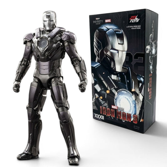ZD Toys Iron Man Mark 32 “Romeo” 1:10 Scale Action Figure – Iron Man 3 Marvel Collectible
