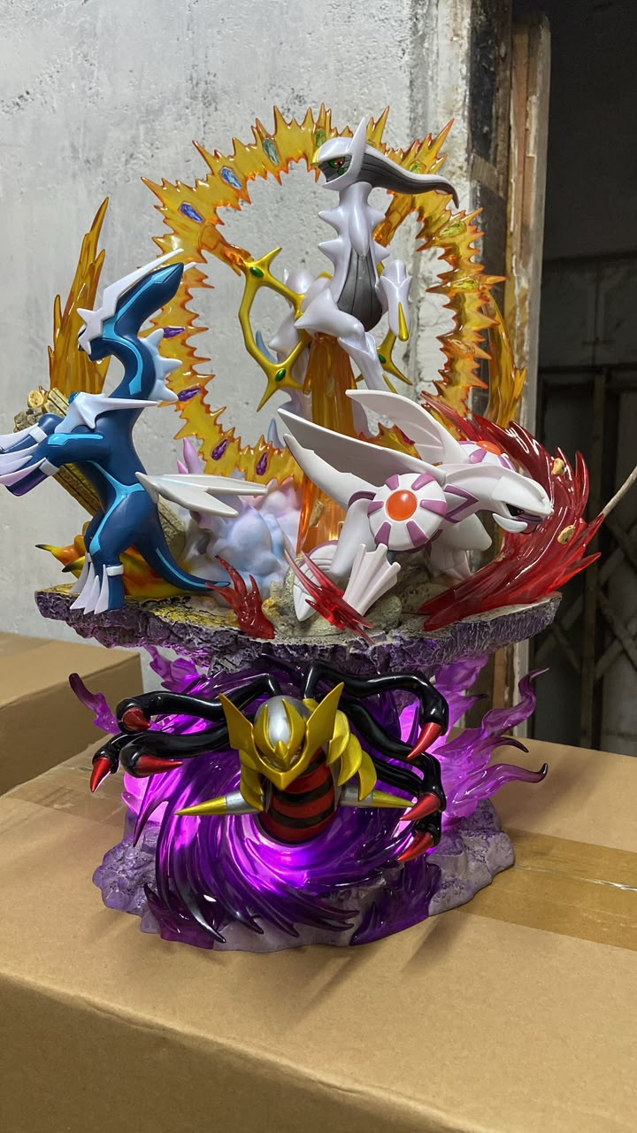 Pokémon Creation Trio & Giratina LED Diorama