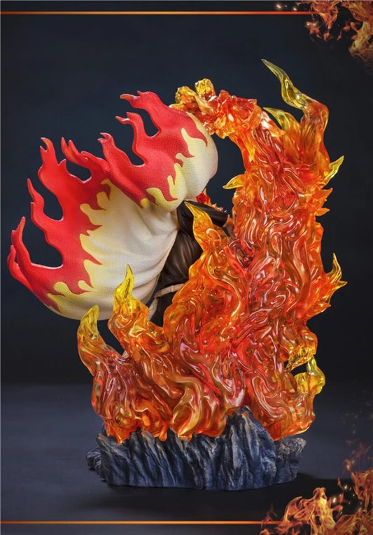Kyojuro Rengoku Flame Breathing LED Statue