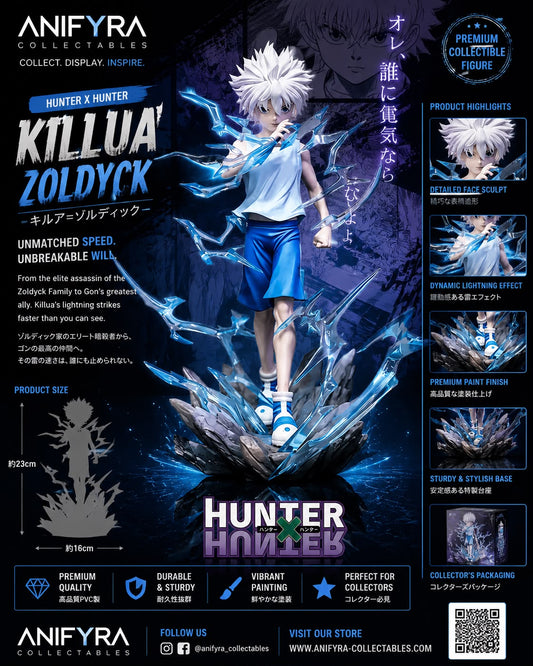 Killua Zoldyck Godspeed Statue
