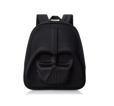 Darth Vader 3D Helmet Backpack – Star Wars Black Character School Bag