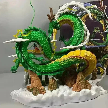 Dragon Ball Shenron Statue – Green Eternal Dragon Anime Diorama Collectible