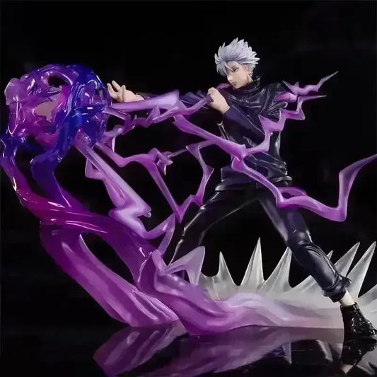 Jujutsu Kaisen Gojo Satoru Hollow Purple Statue – Purple Cursed Energy Effect Figure