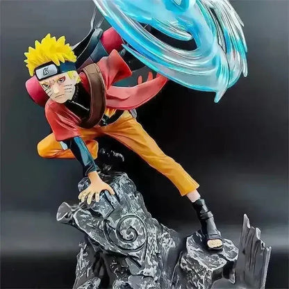 Naruto Uzumaki 32.5cm Figure – Dynamic Rasengan Style Battle Diorama Collectible Statue