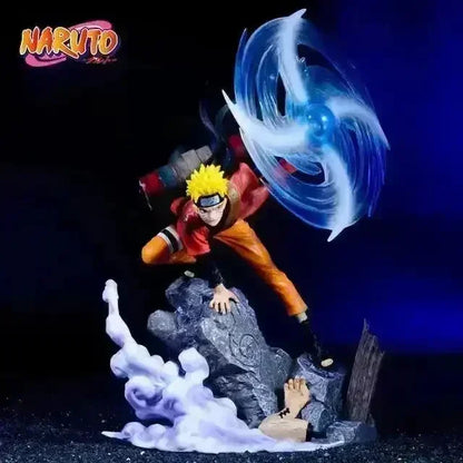 Naruto Uzumaki 32.5cm Figure – Dynamic Rasengan Style Battle Diorama Collectible Statue