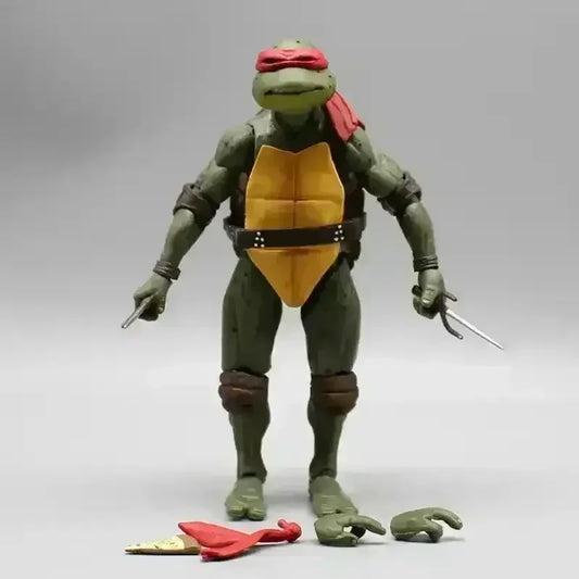 NECA Teenage Mutant Ninja Turtles Leonardo Donatello Raphael Michelangelo 7-Inch Action Figure Set