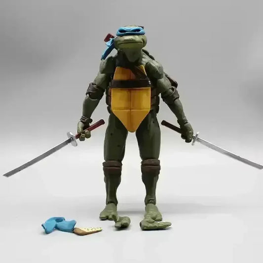 NECA Teenage Mutant Ninja Turtles Leonardo Donatello Raphael Michelangelo 7-Inch Action Figure Set