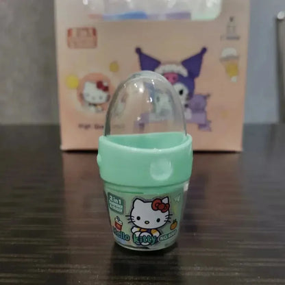 Kuromi 2-in-1 Pencil Sharpener & Eraser – Sanrio Kawaii School Stationery