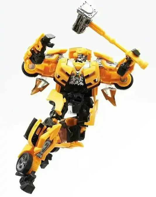 TW-1025 Bumblebee Transforming Robot Action Figure – 17cm Movie-Inspired Collectible