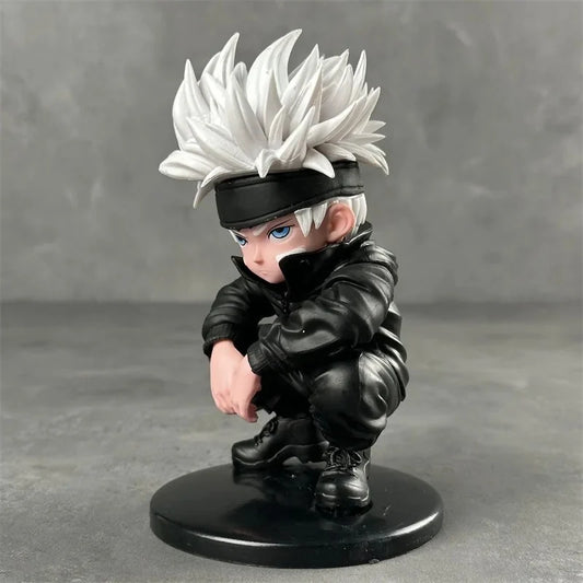 Satoru Gojo Chibi Figure – Jujutsu Kaisen Seated Anime Collectible