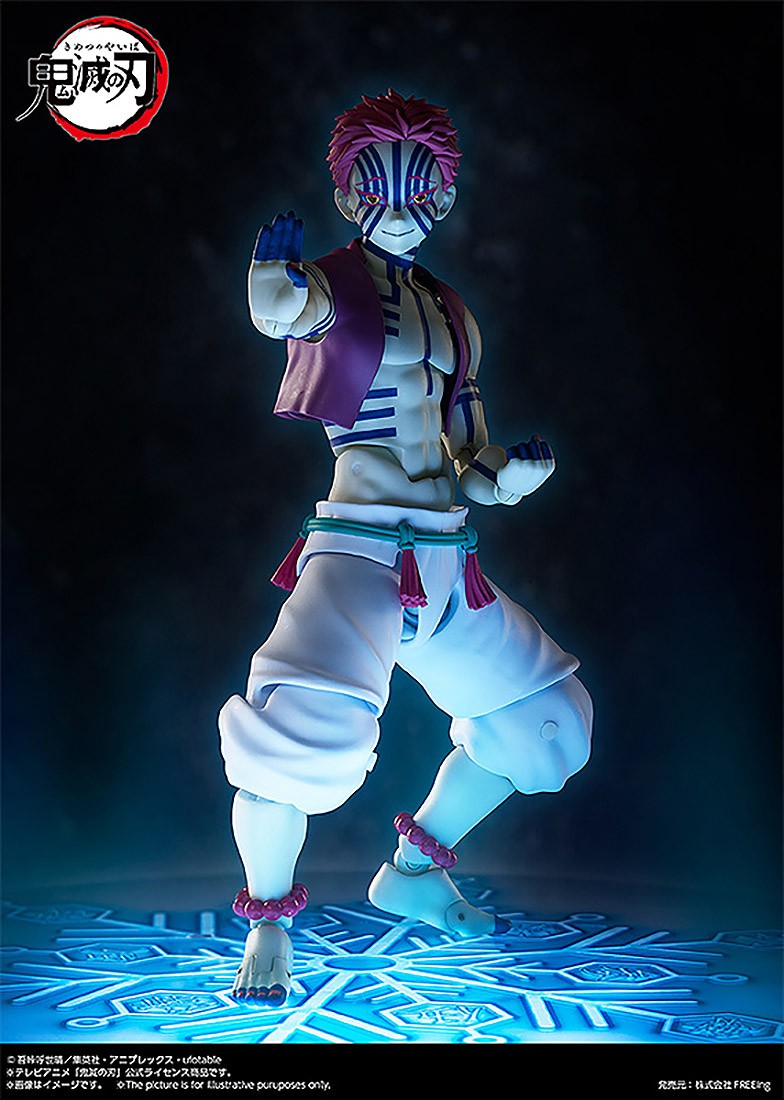 figma Akaza SP-146 6-Inch Articulated Figure – Demon Slayer: Kimetsu no Yaiba