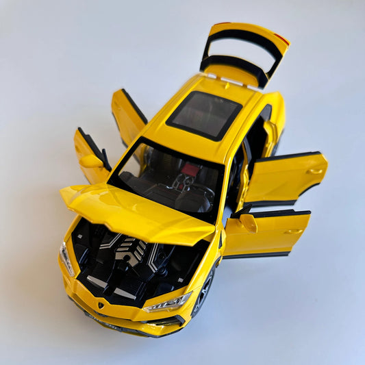 1:24 Lamborghini Urus Mansory-Style Die-Cast Model Car – Alloy SUV with Lights, Sound & Pull-Back Function