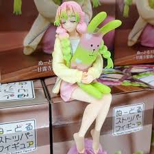 Mitsuri Kanroji Love Hashira Bunny Plush Figure – Demon Slayer 15.5cm PVC Collectible