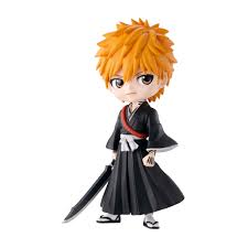 Ichigo Kurosaki Chibi PVC Figure | Bleach Mini Collectible Anime Statue with Zanpakutō