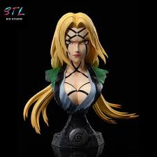 Tsunade Bust Figure – Naruto Shippuden Premium PVC Collectible Display Bust Statue