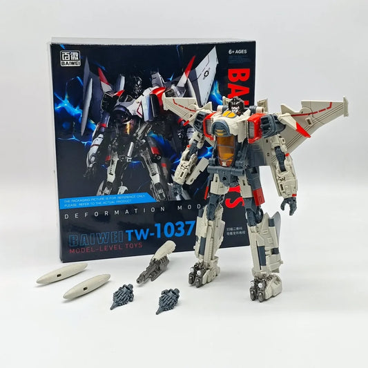Baiwei TW-1037 Blitzwing 17cm Transforming Robot Figure – Transformers Bumblebee