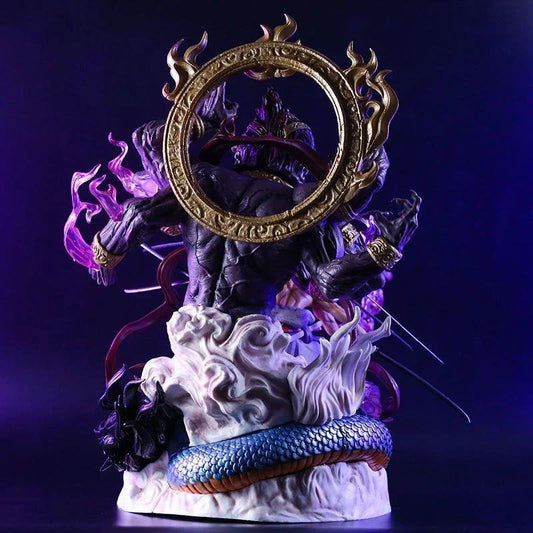 One Piece Roronoa Zoro Asura Statue – Nine-Sword Style Battle Diorama
