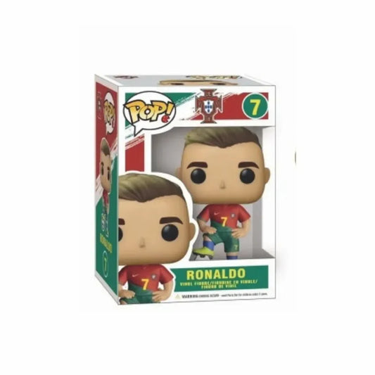 Ronaldo #7 Portugal Football POP-Style Vinyl Figure – 10cm Collectible
