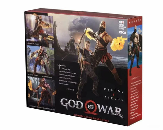NECA God of War Kratos & Atreus Ultimate 7-Inch Action Figure 2-Pack