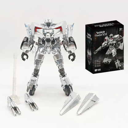 Sideswipe HP-01 War Dancer 16.5cm Transforming Robot Figure – Dual Swords & Guns