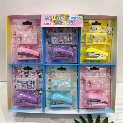 Sanrio Character Mini Stapler – Cute Student Stapler for School & Office